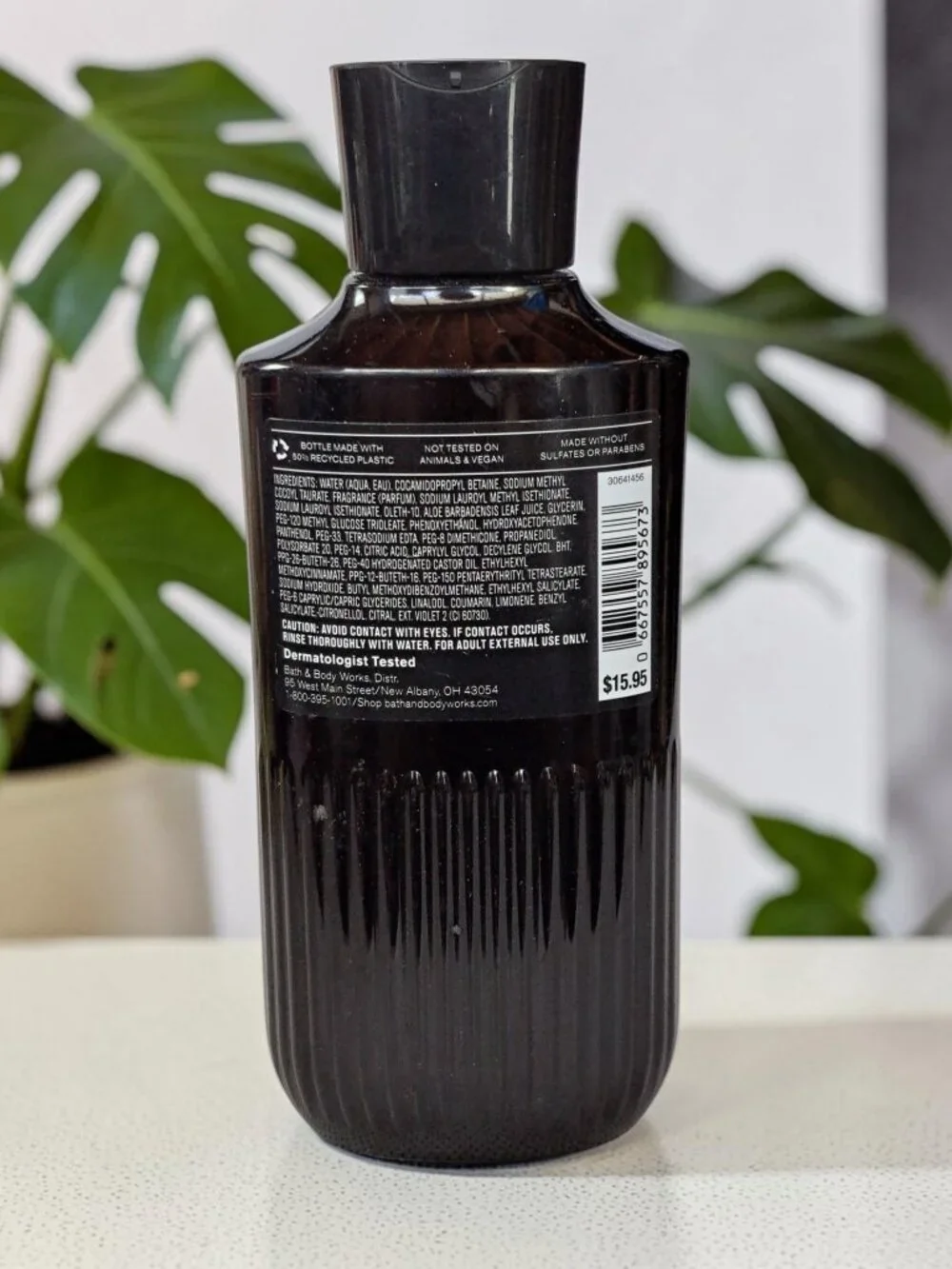 Bath & Body Works Noir Men’s 3-in-1 Wash 10 fl oz - Black